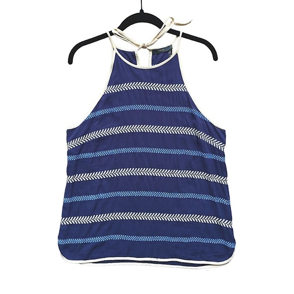 Anthropologie Tops - ANTHROPOLOGIE THML Stripe Halter Blouse | S